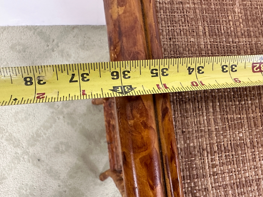 Vintage Bamboo Console Table 36W X 14'D x 30H [Photo 5]