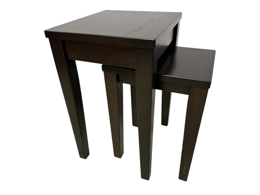 Pottery Barn Nesting Tables 17W X 15D X 25H