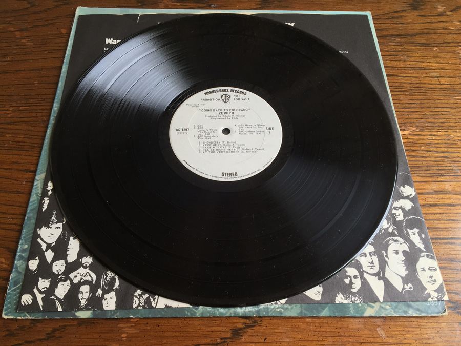 Zephyr - Going Back To Colorado - WS 1897 - Warner Bros. Records Radio Station Service [Photo 5]