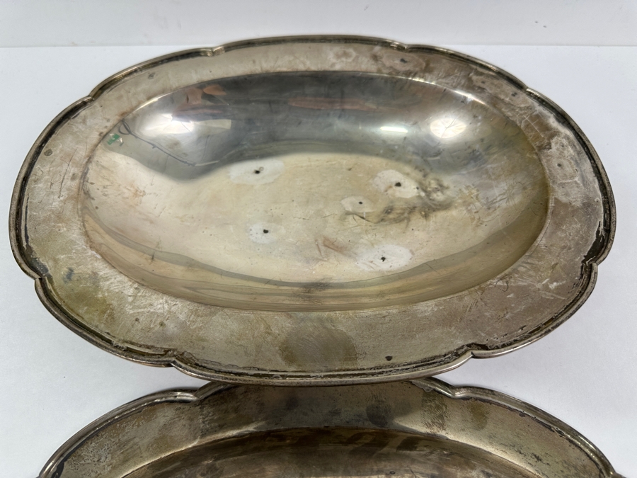 Heavy Sterling Silver (.950) Covered Dish With Handles Signed Regil Mexico Weighs 1,158.9g [Photo 5]