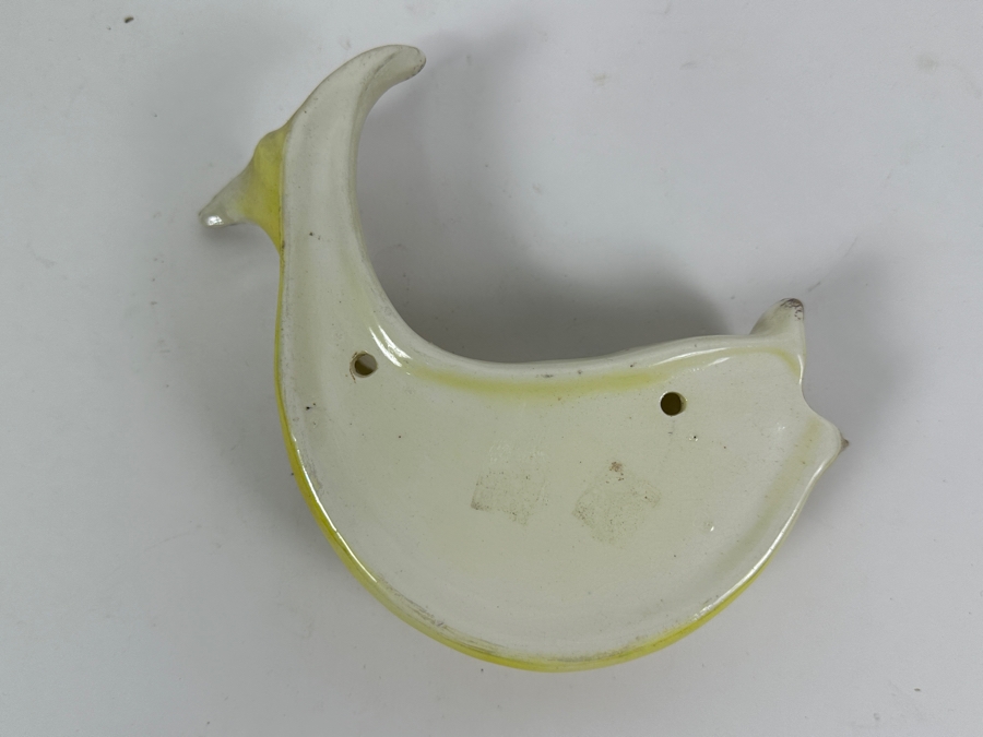 MCM Ceramic Fish Wall Planter 7W X 7H [Photo 4]