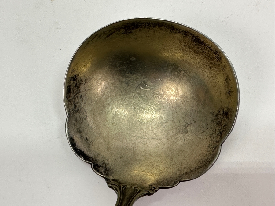 Sterling Silver Ladle 130g (Handle Appears To Be Weighted) [Photo 5]