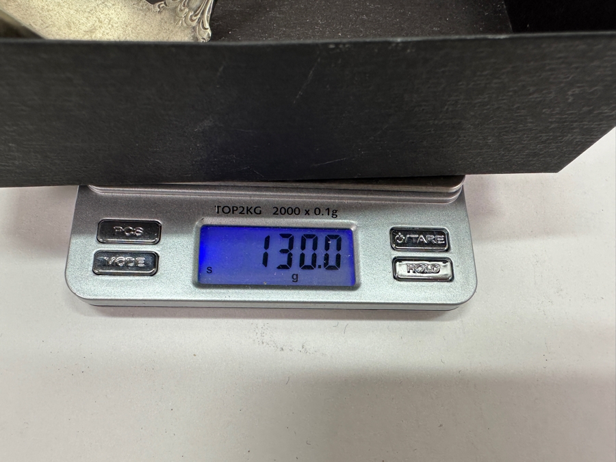 Sterling Silver Ladle 130g (Handle Appears To Be Weighted) [Photo 7]