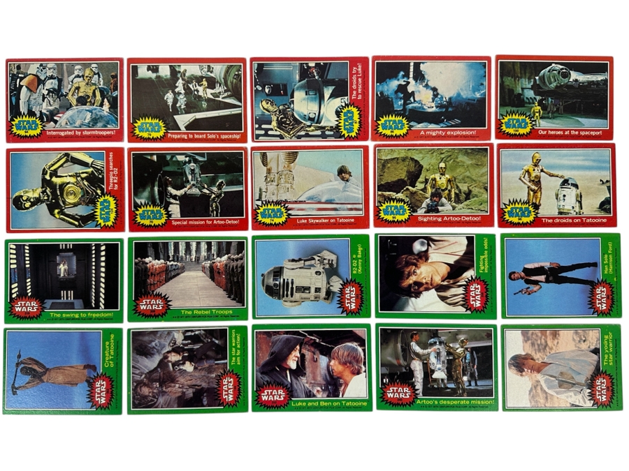 Just Added - Vintage 1977 Star Wars Trading Cards