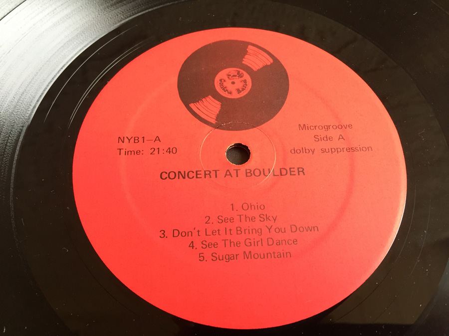 Neil Young - Rocky Mountain Review Boulder, CO - NYB1 [Photo 4]