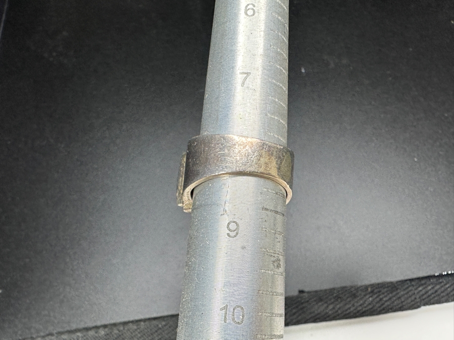 Sterling Silver Ring Size 8 13.7g [Photo 8]