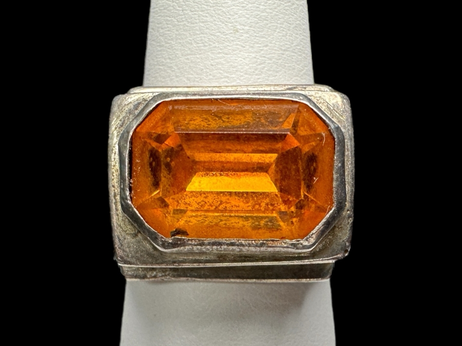 Sterling Silver Ring Size 8 13.7g