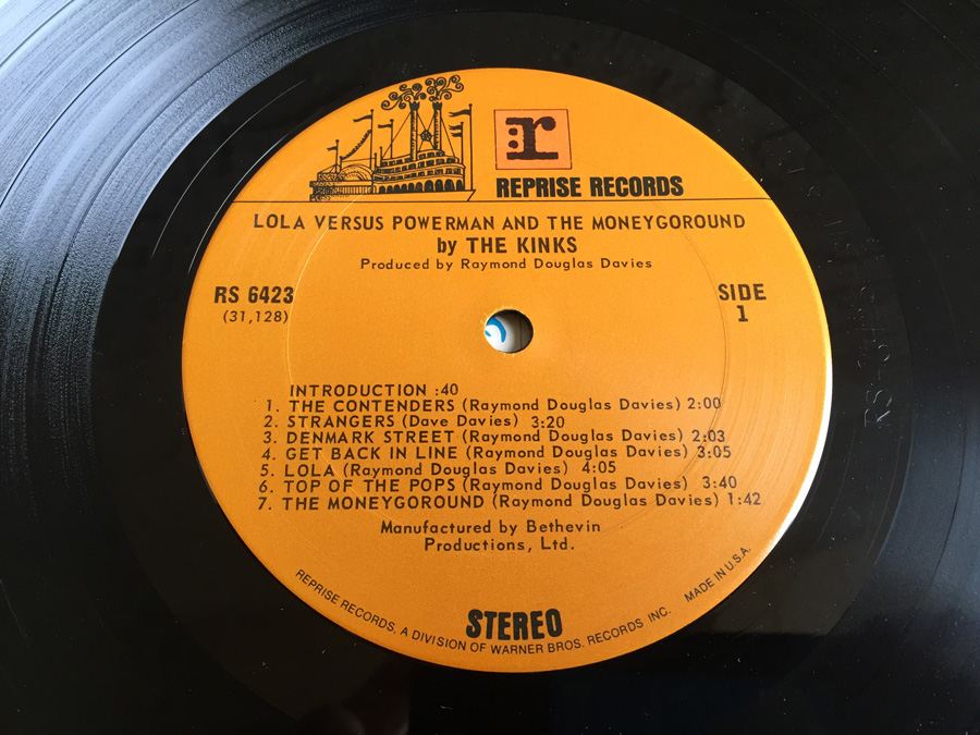 Kinks - Lola Versus Powerman And The Moneygoround - Part One - RS 6423 [Photo 5]