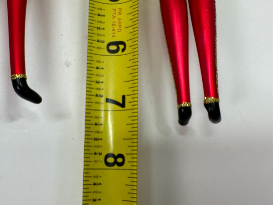 David Strand Pair of Handmade Glass Prince Charming Christmas Ornaments Retails $156 [Photo 9]