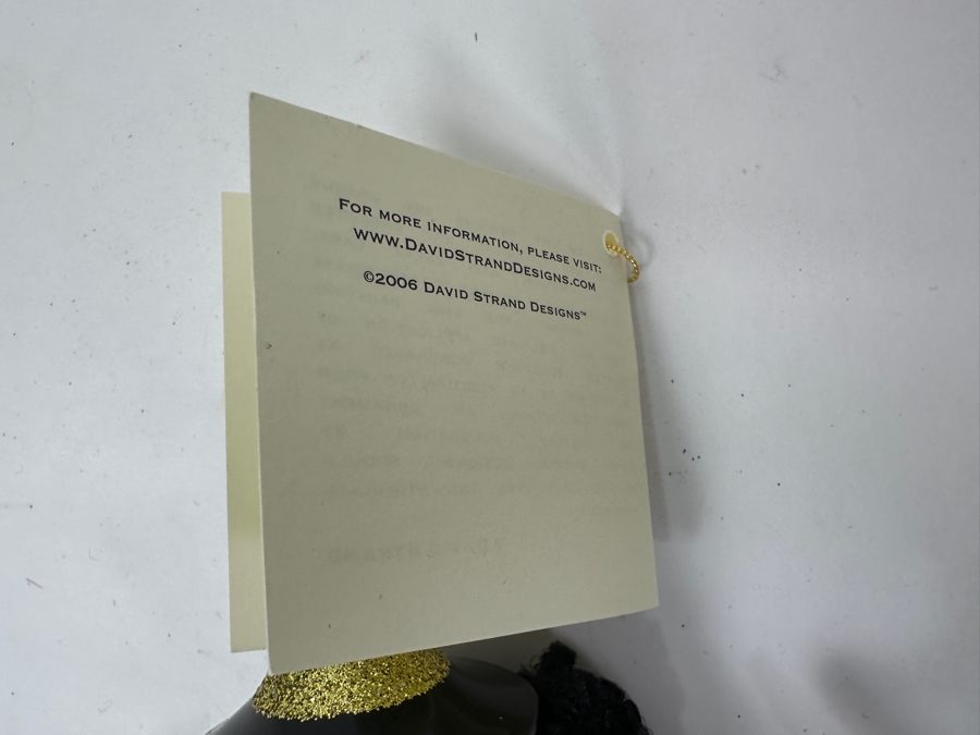 (3) David Strand Handmade Glass Flying Witch Ornaments Retails $228 [Photo 7]