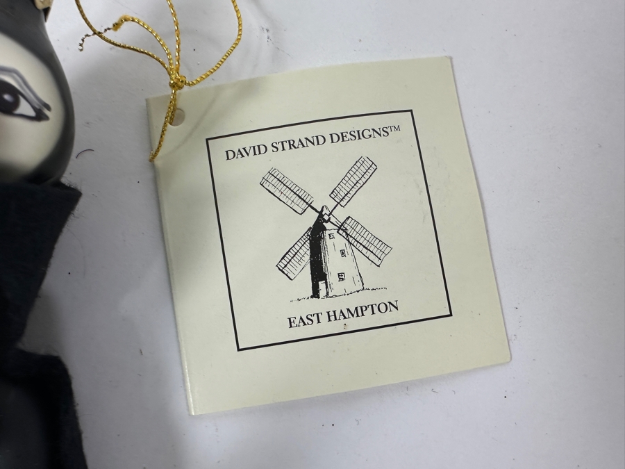 (2) David Strand Handmade Glass Christmas Ornaments Retails $140 [Photo 5]