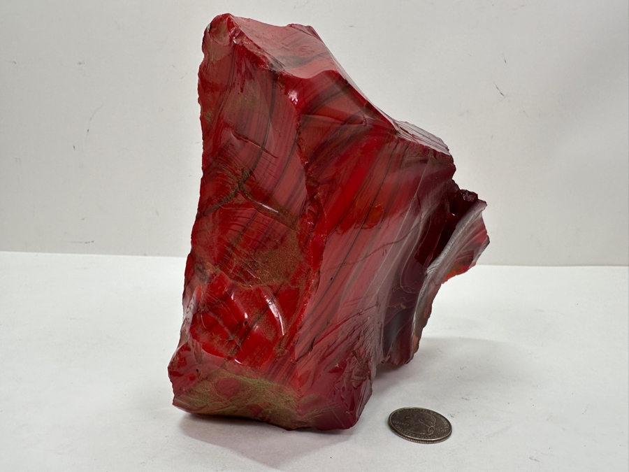Red Andara Crystal Piece 7' x 6' x 3.5' [Photo 3]