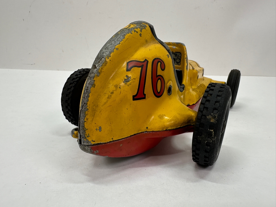 Vintage Roy Cox Thimble Drome Champion Tether Toy Car 9.5'L [Photo 8]