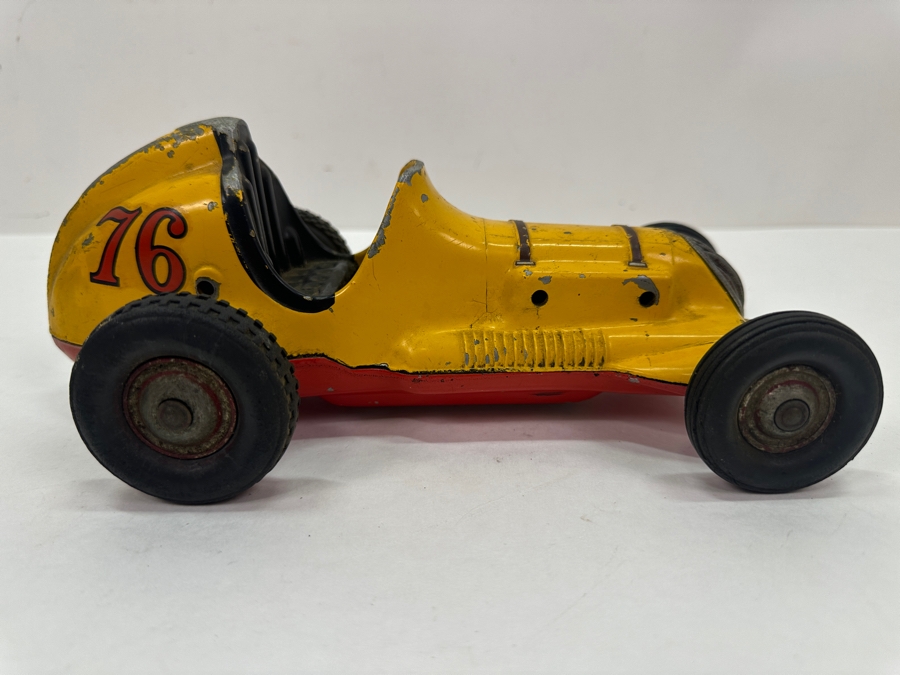 Vintage Roy Cox Thimble Drome Champion Tether Toy Car 9.5'L [Photo 7]