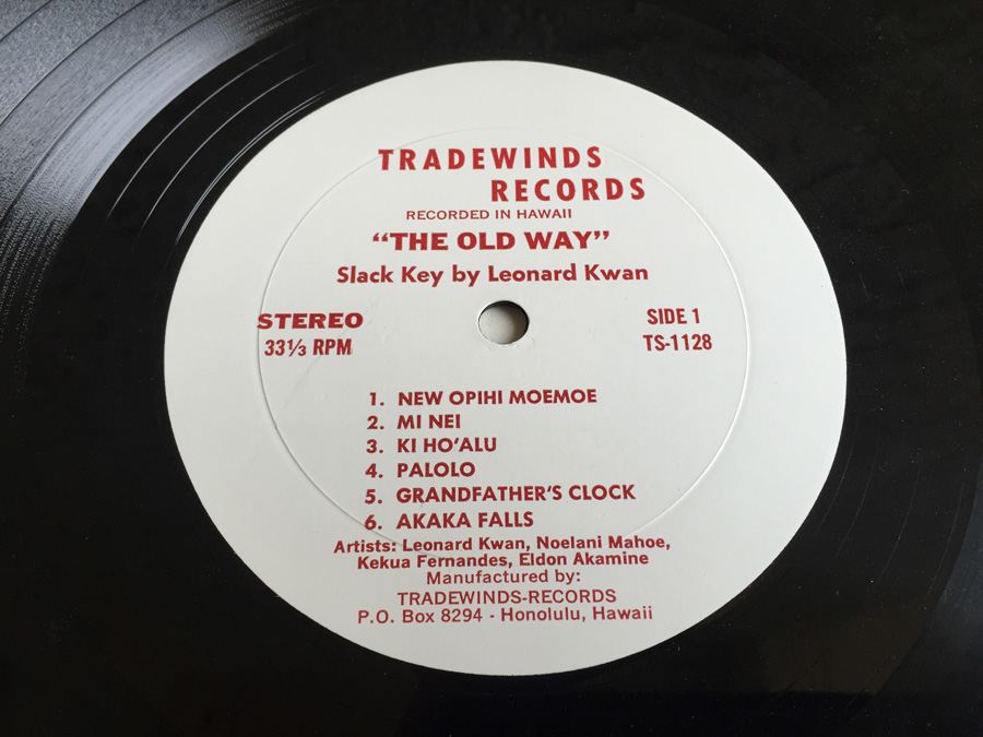Leonard Kwan ‎– The Old Way - TS-1128 [Photo 5]