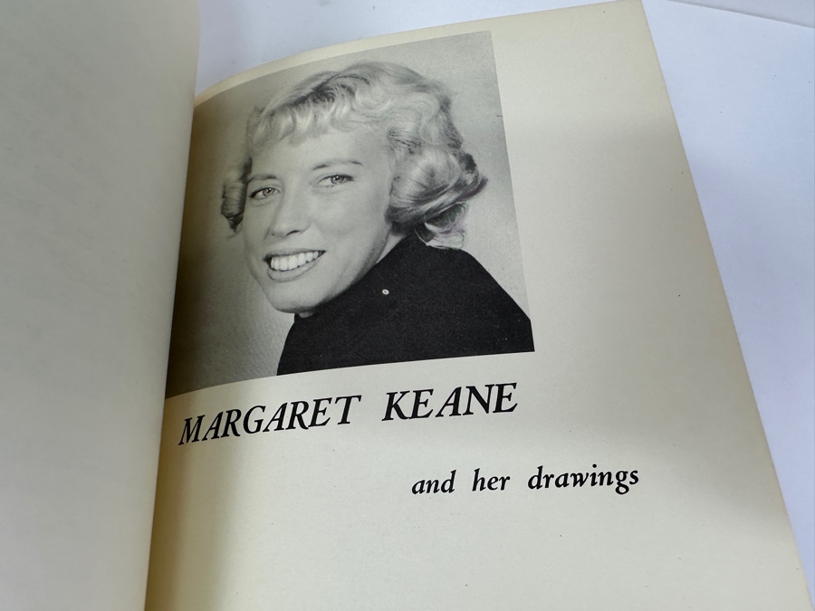 (3) Margaret And Walter Keane Portfolio Editions Art Books - Middle Book Is Hand Signed By Artist Walter Keane [Photo 35]