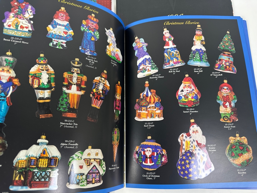 Just Added - 1999 First Edition Hardcover Book Christopher Radko’s Ornaments & Three Christopher Radko Ornament Product Catalogs From 1996, 1997 & 2000 [Photo 10]