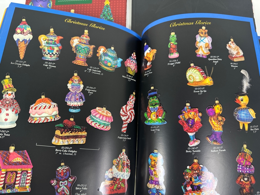 Just Added - 1999 First Edition Hardcover Book Christopher Radko’s Ornaments & Three Christopher Radko Ornament Product Catalogs From 1996, 1997 & 2000 [Photo 9]