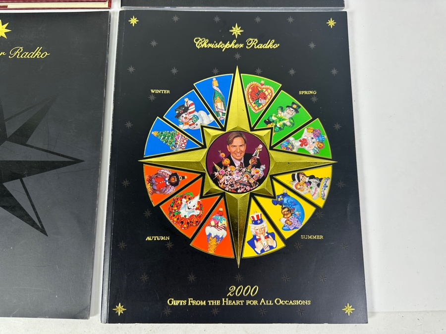 Just Added - 1999 First Edition Hardcover Book Christopher Radko’s Ornaments & Three Christopher Radko Ornament Product Catalogs From 1996, 1997 & 2000 [Photo 4]