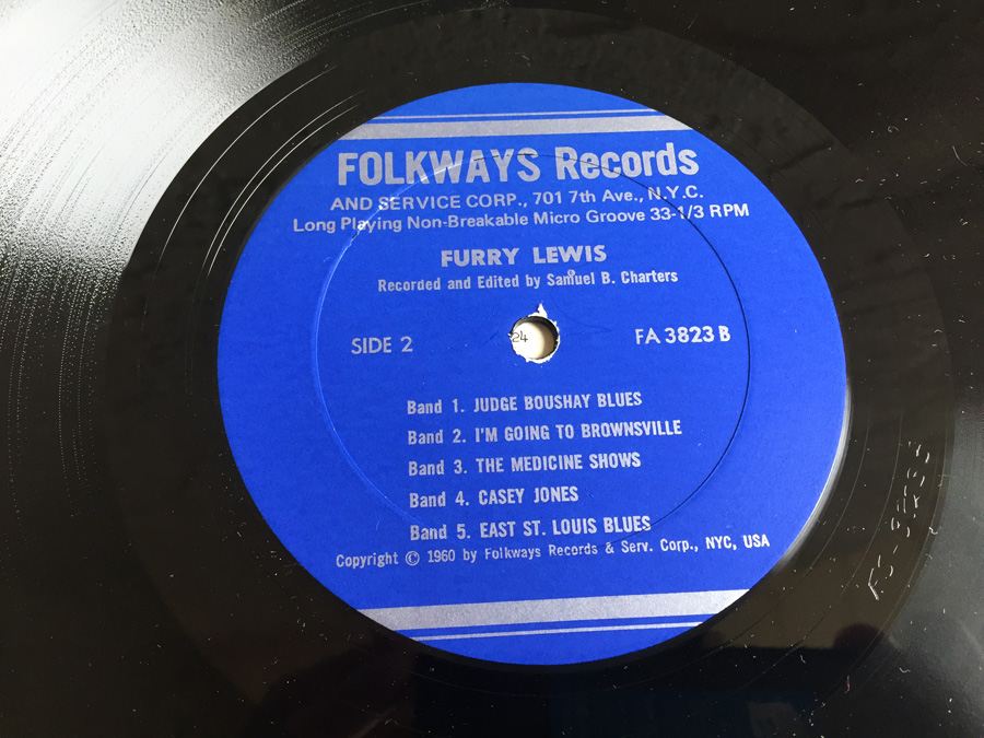 Furry Lewis ‎– Furry Lewis - FS 3823 [Photo 9]