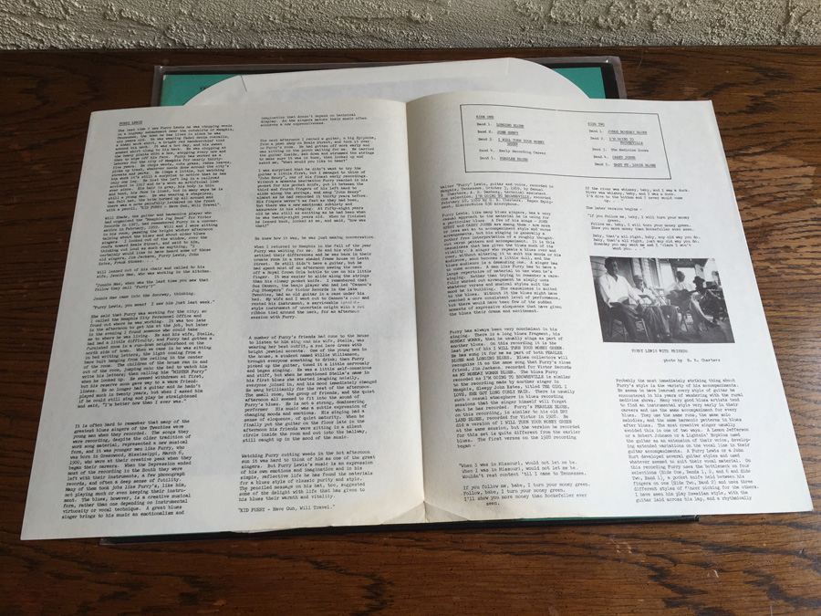 Furry Lewis ‎– Furry Lewis - FS 3823 [Photo 4]