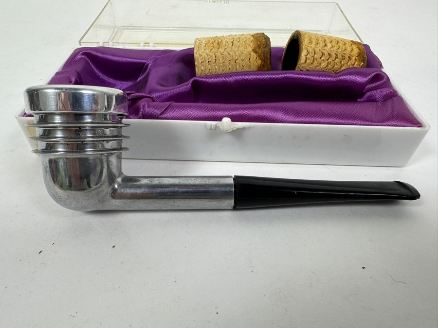 Vintage Aristocob Bob and Aluminum Pipe With Original Packaging And 2 Extra Cobs [Photo 2]