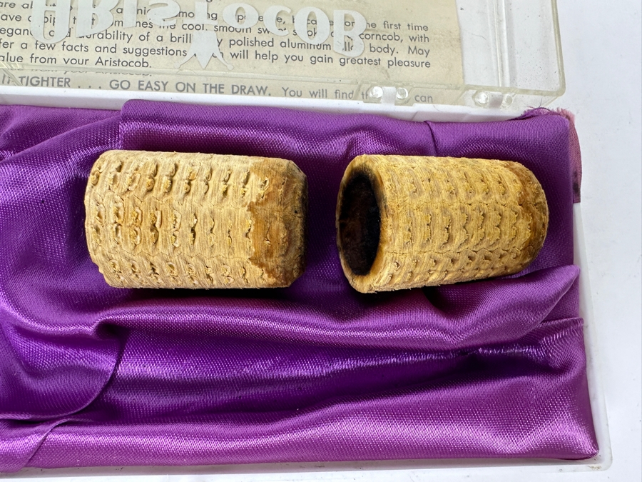 Vintage Aristocob Bob and Aluminum Pipe With Original Packaging And 2 Extra Cobs [Photo 3]
