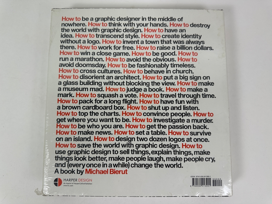 Just Added - Factory Sealed Book How To Use Graphic Design To Sell Things… By Michael Bierut [Photo 3]
