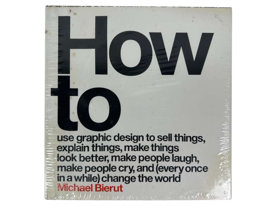 Just Added - Factory Sealed Book How To Use Graphic Design To Sell Things… By Michael Bierut