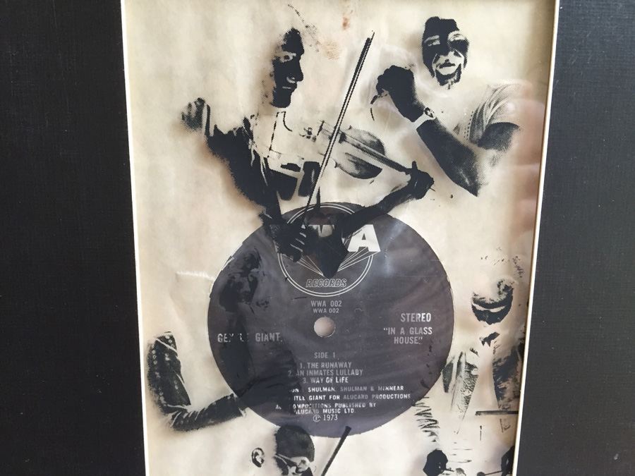 Gentle Giant ‎– In A Glass House - WWA 002 [Photo 3]