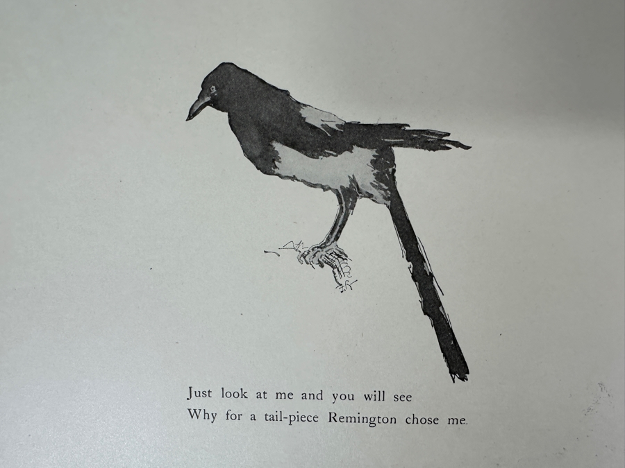 Just Added - Antique 1902 Oversized Hardcover Portfolio Book Done In The Open Drawings By Frederic Remington [Photo 17]