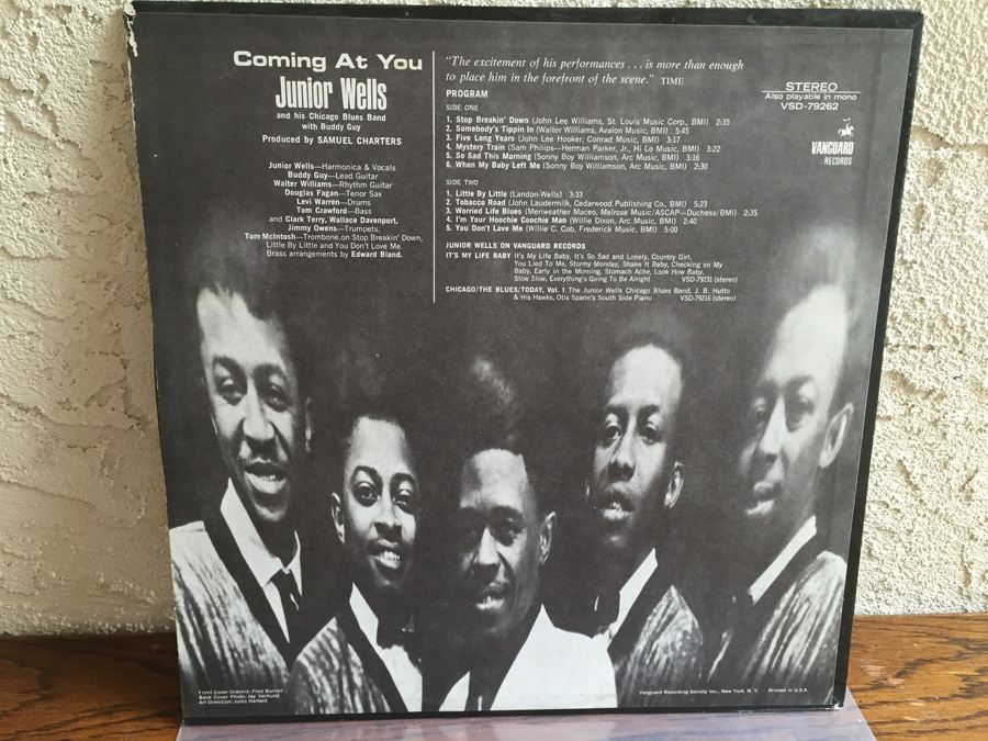 Junior Wells ‎– Coming At You - VSD-79262 [Photo 2]