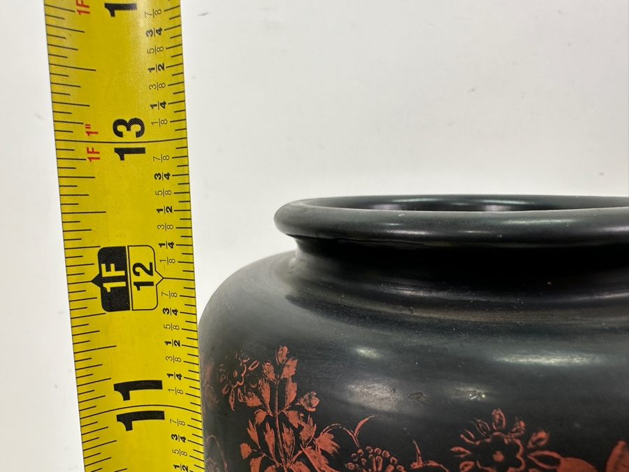 Just Added - Vintage Hand Painted Japanese Vase 12.5H [Photo 8]