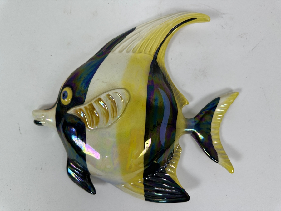 Just Added - Vintage Mid-Century Fish Wall Decor 10W X 10H [Photo 3]