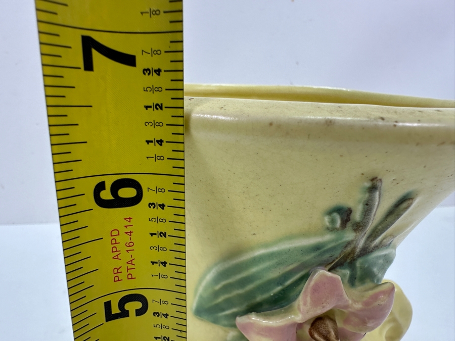 Just Added - Vintage McCoy Pottery “Blossom Time” Pottery Vase 6.5H [Photo 6]