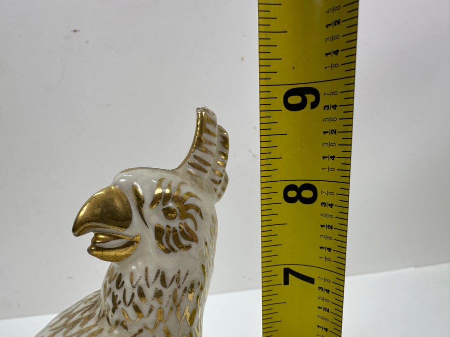 Just Added - Vintage MCM Charleton Parrot Figurine 8.75H [Photo 7]