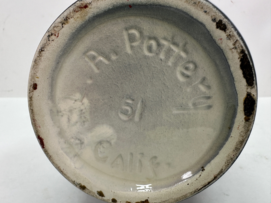 Just Added - Vintage MCM L. A. California Pottery Vase 6.5H [Photo 6]