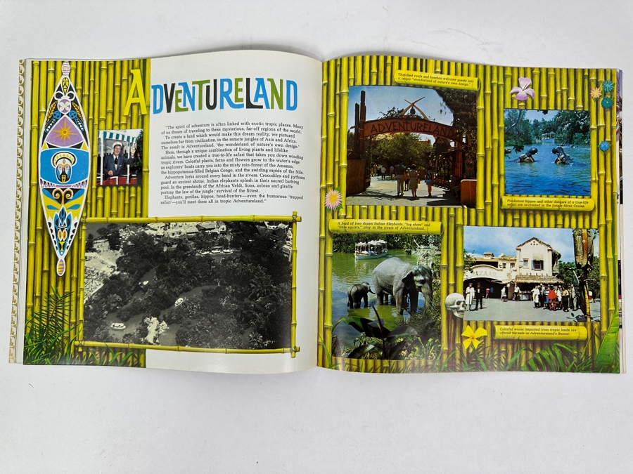 Just Added - Vintage 1965 First Edition Walt Disney's Pictorial Souvenir Book Of... Disneyland [Photo 15]
