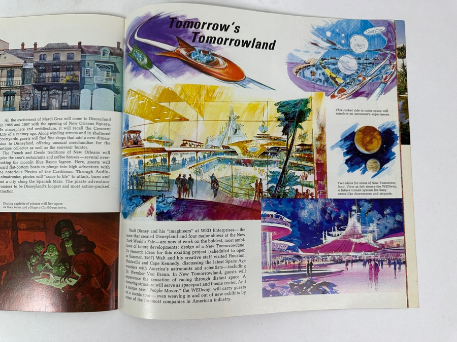 Just Added - Vintage 1965 First Edition Walt Disney's Pictorial Souvenir Book Of... Disneyland [Photo 27]