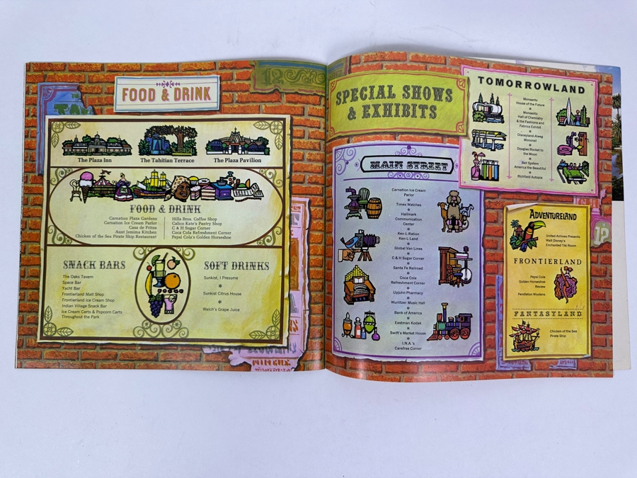 Just Added - Vintage 1965 First Edition Walt Disney's Pictorial Souvenir Book Of... Disneyland [Photo 30]