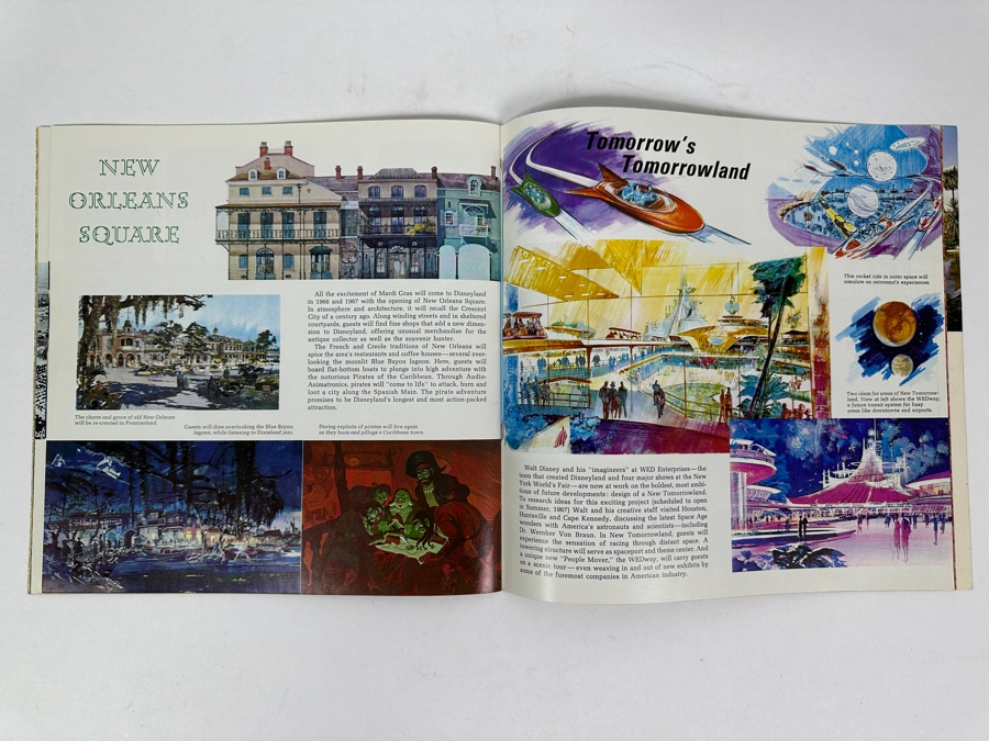 Just Added - Vintage 1965 First Edition Walt Disney's Pictorial Souvenir Book Of... Disneyland [Photo 24]