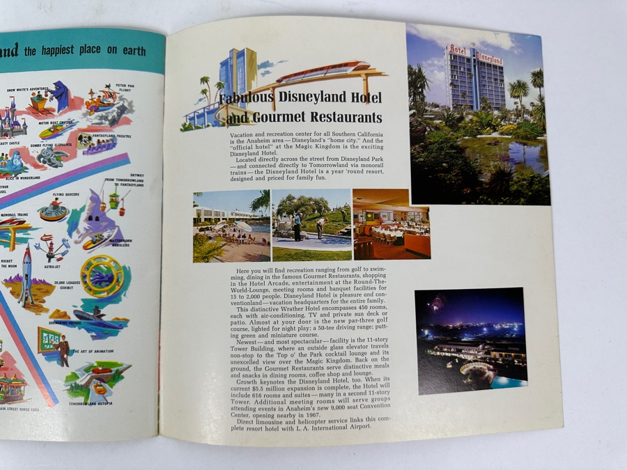 Just Added - Vintage 1965 First Edition Walt Disney's Pictorial Souvenir Book Of... Disneyland [Photo 32]
