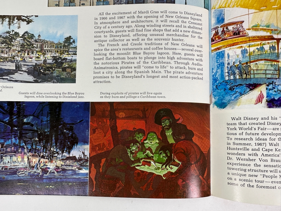 Just Added - Vintage 1965 First Edition Walt Disney's Pictorial Souvenir Book Of... Disneyland [Photo 26]