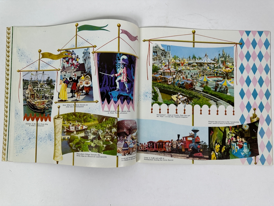 Just Added - Vintage 1965 First Edition Walt Disney's Pictorial Souvenir Book Of... Disneyland [Photo 12]