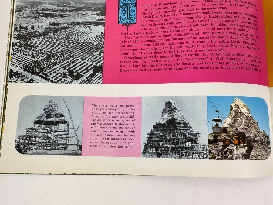 Just Added - Vintage 1965 First Edition Walt Disney's Pictorial Souvenir Book Of... Disneyland [Photo 21]
