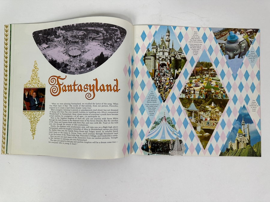 Just Added - Vintage 1965 First Edition Walt Disney's Pictorial Souvenir Book Of... Disneyland [Photo 11]
