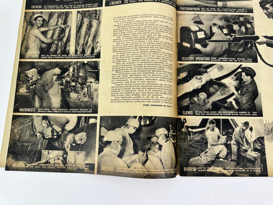 Just Added - Vintage 1944 Vol. 3, No. 10 Click Magazine The National Picture Monthly [Photo 6]