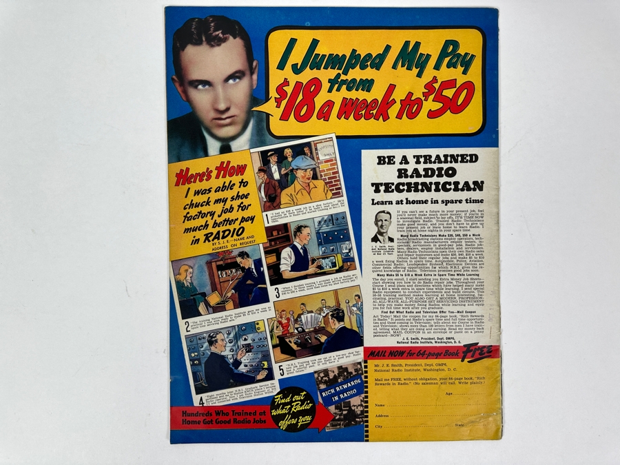Just Added - Vintage 1944 Vol. 3, No. 10 Click Magazine The National Picture Monthly [Photo 8]