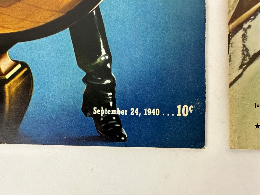 Just Added - Pair Of Vintage 1940 Magazines Featuring Charlie Chaplin & Judy Garland [Photo 4]