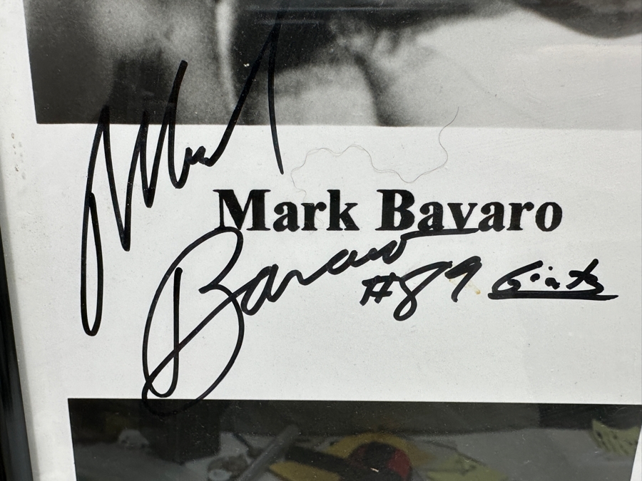 Just Added - Signed Jose Cuervo Margarita Bowl VI Jan 24, 1988 Poster Signed By Tony Dorsett, Floyd Little, Jim Kirck, Conrad Dobler, Roger Craig, Kim Bokamper & Mark Bavaro 31 X 25 [Photo 6]